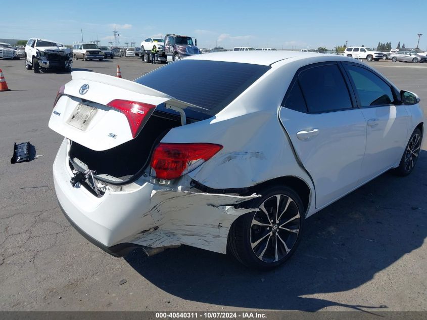 2018 TOYOTA COROLLA SE - 2T1BURHE5JC121793