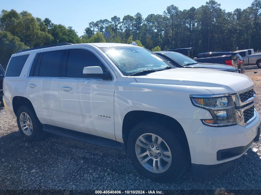 2020 Chevrolet Tahoe 4Wd Lt VIN: 1GNSKBKCXLR156219 Lot: 40540406