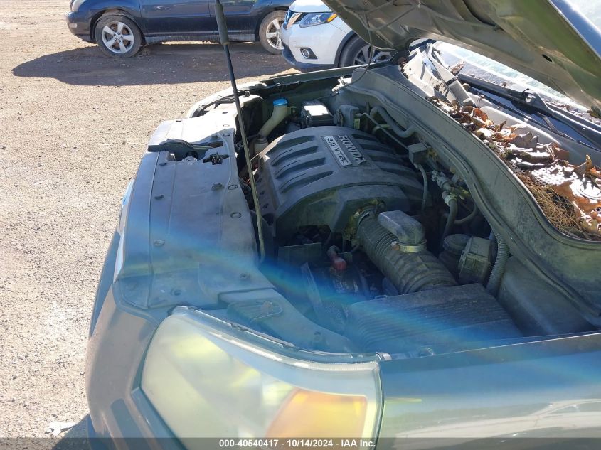 2006 Honda Pilot Ex VIN: 5FNYF18476B020769 Lot: 40540417