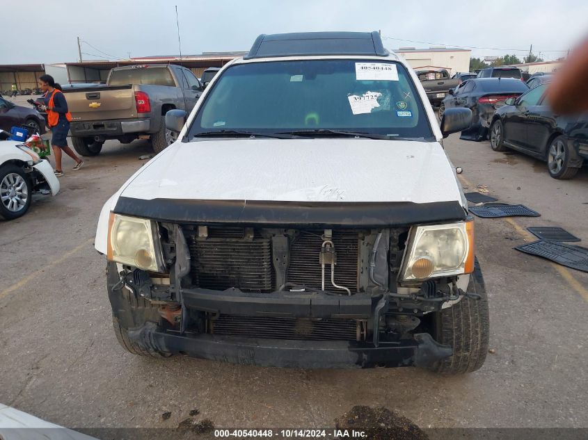 2008 Nissan Xterra Off Road/S/Se VIN: 5N1AN08U58C525512 Lot: 40540448