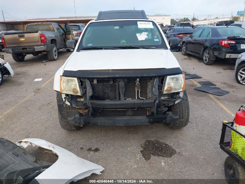 2008 Nissan Xterra Off Road/S/Se VIN: 5N1AN08U58C525512 Lot: 40540448