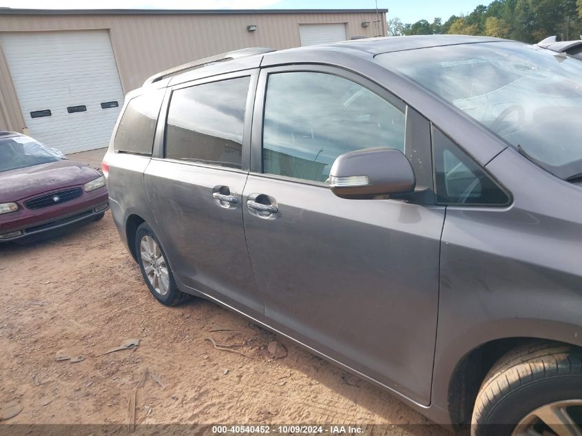 5TDDK3DC3ES082487 2014 Toyota Sienna Limited 7 Passenger