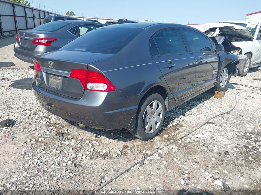 2009 HONDA CIVIC VIN: 2HGFA16519H331597