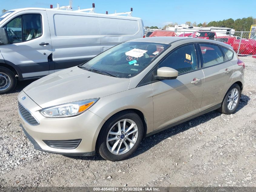 VIN 1FADP3K28JL324235 2018 Ford Focus, SE no.2