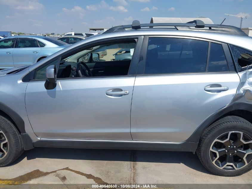 2014 Subaru Xv Crosstrek 2.0I Premium VIN: JF2GPAWC5EH342930 Lot: 40540538