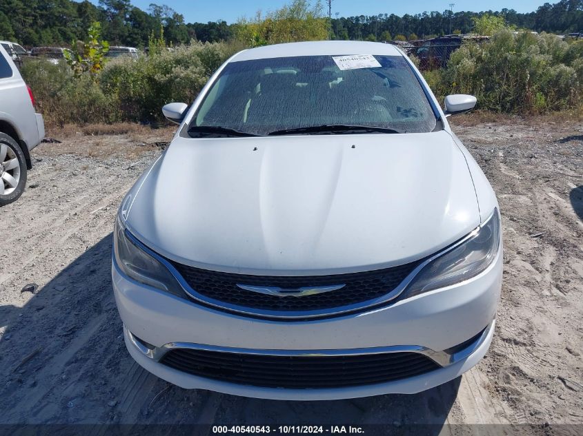 2015 Chrysler 200 Limited VIN: 1C3CCCABXFN546133 Lot: 40540543