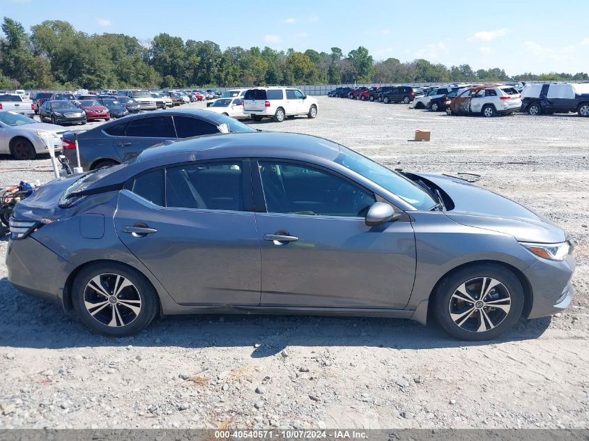 2022 Nissan Sentra Sv Xtronic Cvt VIN: 3N1AB8CV0NY208920 Lot: 40540571