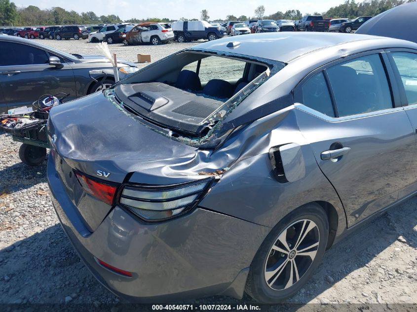 2022 Nissan Sentra Sv Xtronic Cvt VIN: 3N1AB8CV0NY208920 Lot: 40540571