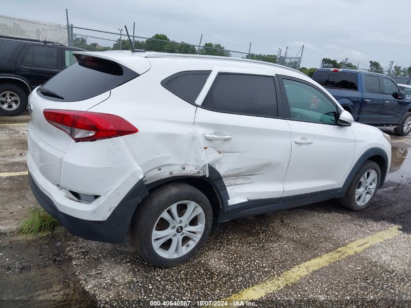 2016 Hyundai Tucson Se VIN: KM8J33A45GU119921 Lot: 40540587