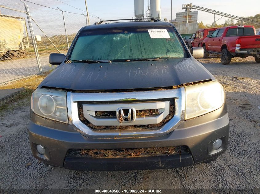 2011 Honda Pilot Exl VIN: 5FNYF4H59BB016095 Lot: 40540588