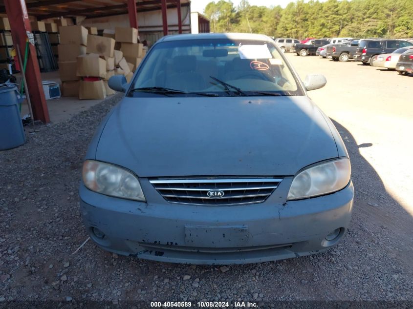 KNAFB121225152946 2002 Kia Spectra Ls