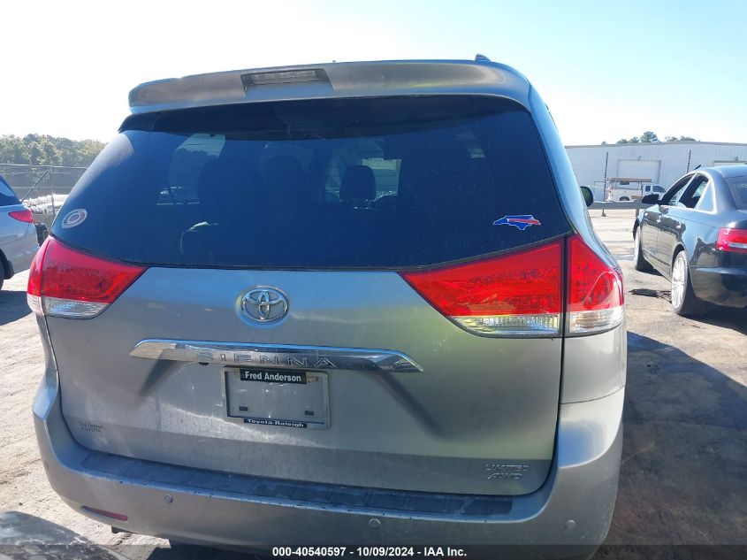 5TDDK3DCXDS051817 2013 Toyota Sienna Limited 7 Passenger