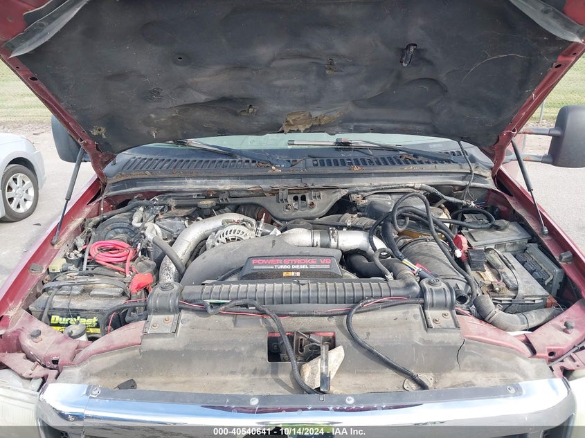 2003 Ford F-250 Lariat/Xl/Xlt VIN: 1FTNW21P43EB81350 Lot: 40540641