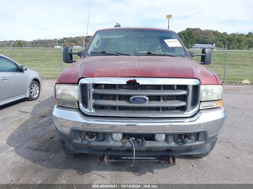 2003 Ford F-250 Lariat/Xl/Xlt VIN: 1FTNW21P43EB81350 Lot: 40540641