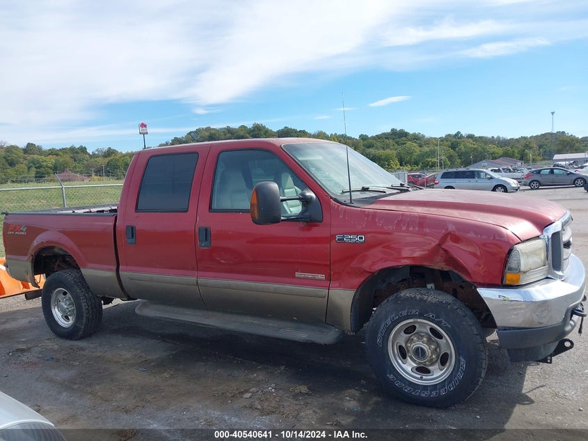 2003 Ford F-250 Lariat/Xl/Xlt VIN: 1FTNW21P43EB81350 Lot: 40540641