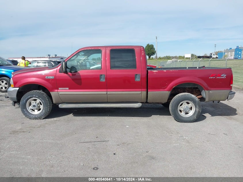 2003 Ford F-250 Lariat/Xl/Xlt VIN: 1FTNW21P43EB81350 Lot: 40540641