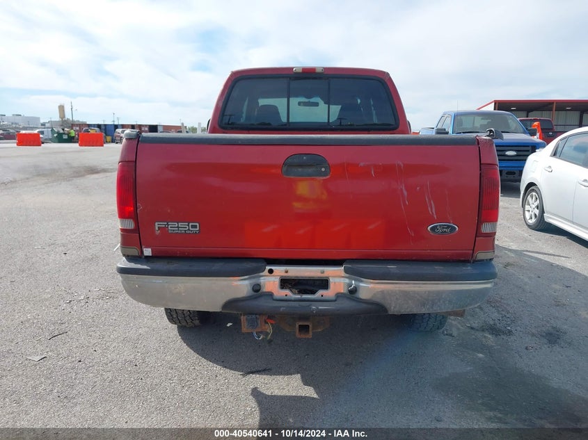 2003 Ford F-250 Lariat/Xl/Xlt VIN: 1FTNW21P43EB81350 Lot: 40540641