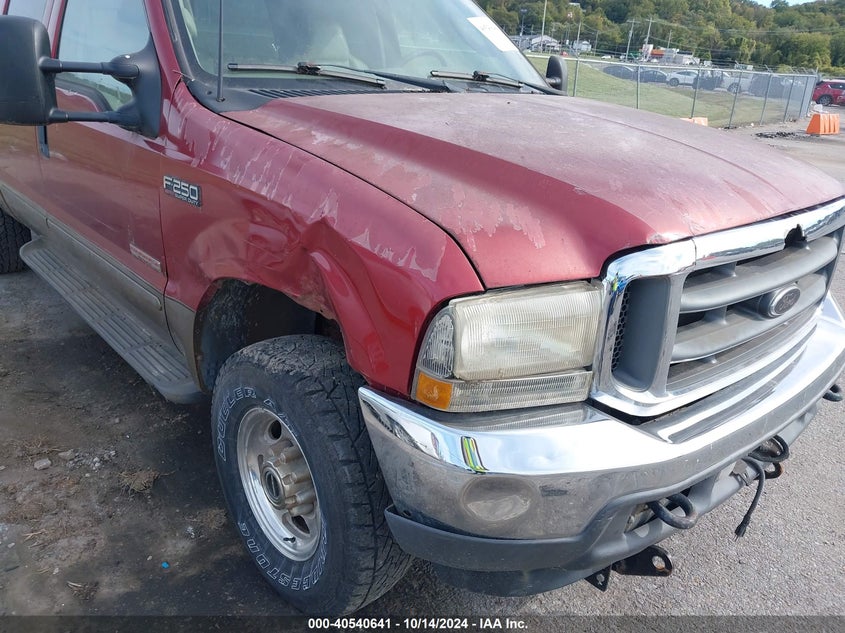2003 Ford F-250 Lariat/Xl/Xlt VIN: 1FTNW21P43EB81350 Lot: 40540641