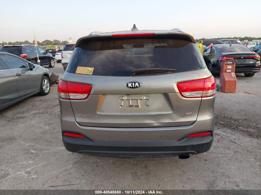 5XYPG4A39HG236520 2017 Kia Sorento 2.4L Lx