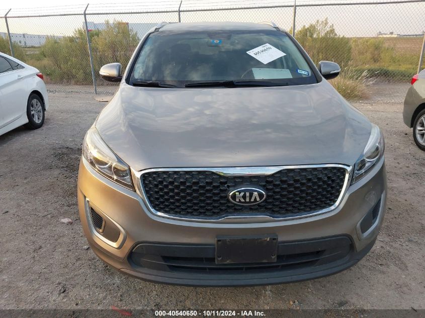 5XYPG4A39HG236520 2017 Kia Sorento 2.4L Lx