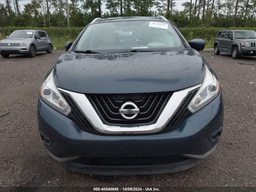 5N1AZ2MG0GN153712 2016 Nissan Murano S/Sl/Sv/Platinum