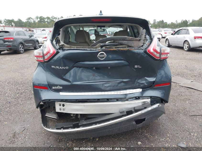 5N1AZ2MG0GN153712 2016 Nissan Murano S/Sl/Sv/Platinum