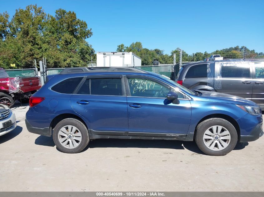 2019 Subaru Outback 2.5I Premium VIN: 4S4BSAFC0K3276184 Lot: 40540699