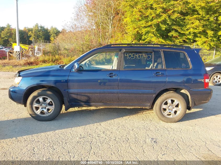 JTEEP21A870205009 2007 Toyota Highlander V6