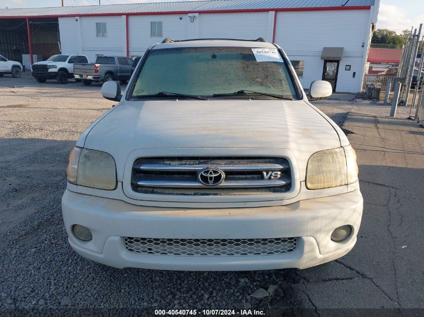 2004 Toyota Sequoia Limited V8 VIN: 5TDBT48A64S212828 Lot: 40540745