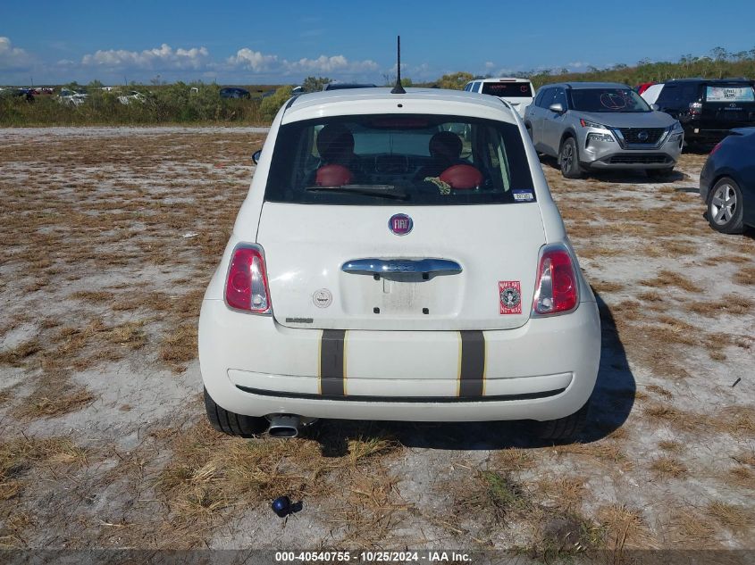 2017 Fiat 500 Pop VIN: 3C3CFFKR1HT561336 Lot: 40540755