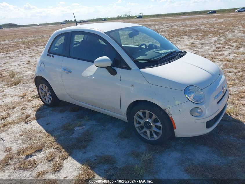 2017 Fiat 500 Pop VIN: 3C3CFFKR1HT561336 Lot: 40540755