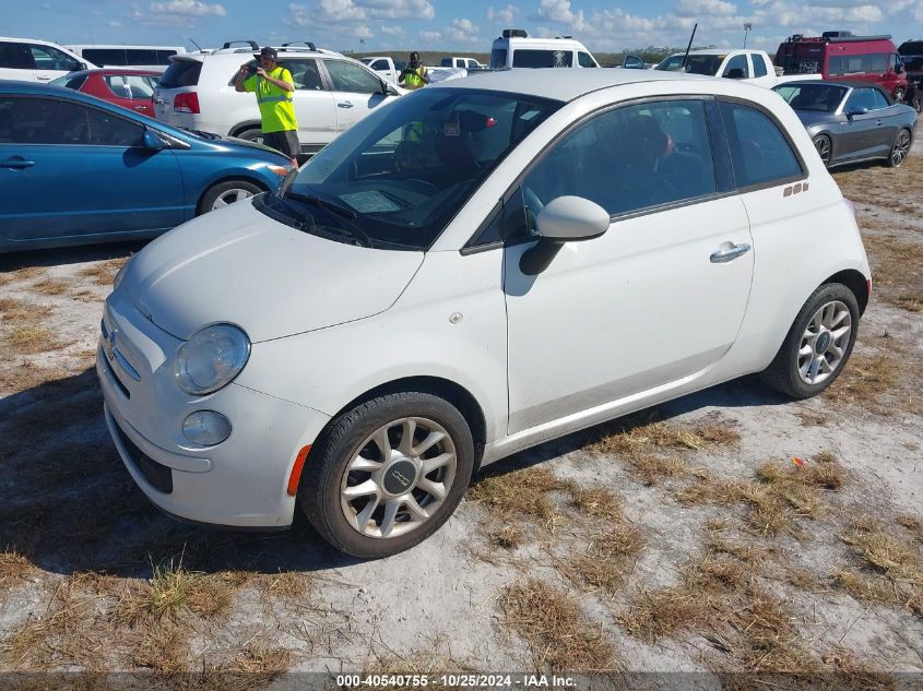 2017 Fiat 500 Pop VIN: 3C3CFFKR1HT561336 Lot: 40540755