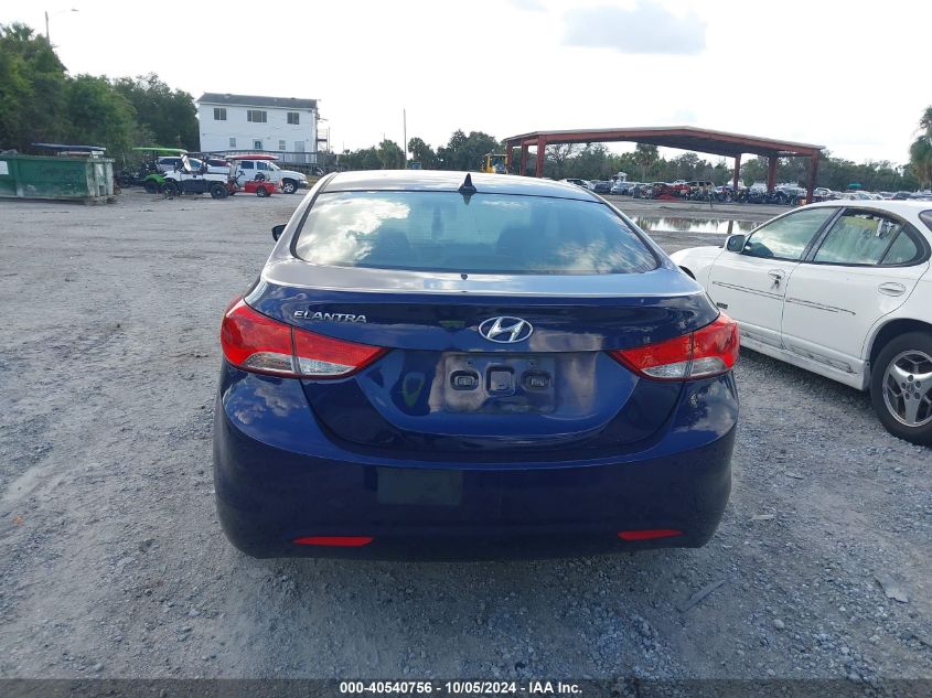 5NPDH4AE4DH281675 2013 Hyundai Elantra Gls