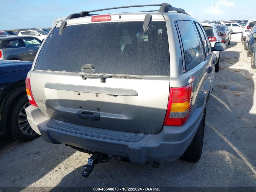 2000 Jeep Grand Cherokee Laredo VIN: 1J4GW48S3YC327507 Lot: 40540873