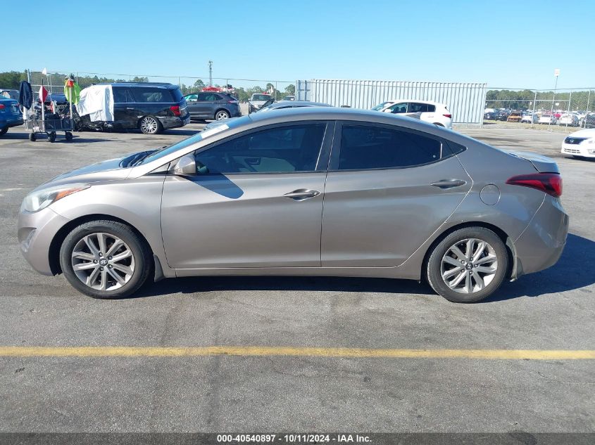 5NPDH4AE8FH612499 2015 Hyundai Elantra Se