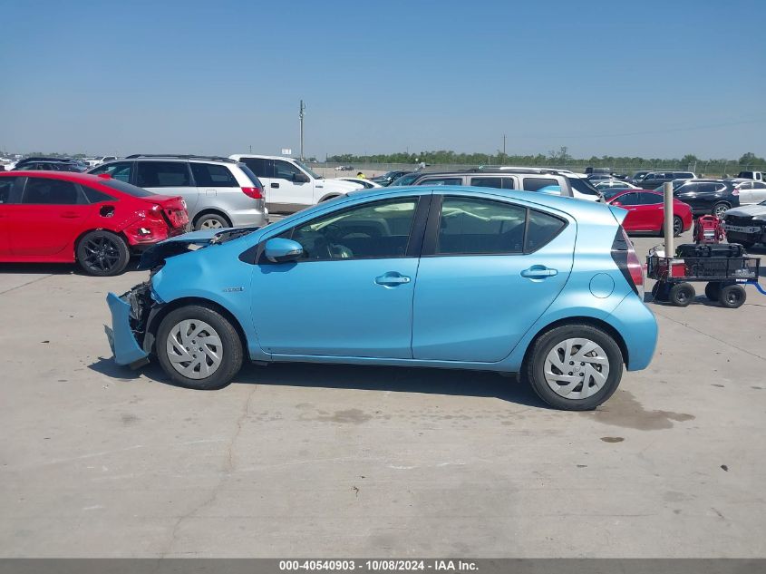 2016 Toyota Prius C Two VIN: JTDKDTB32G1131649 Lot: 40540903