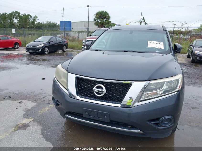 2013 Nissan Pathfinder Sv VIN: 5N1AR2MN3DC641462 Lot: 40540926