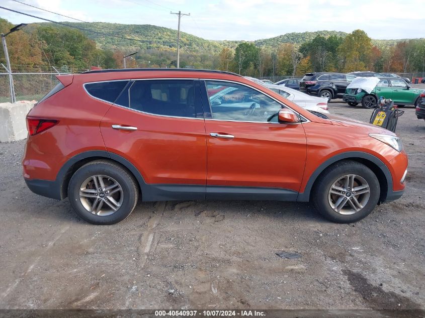 2017 Hyundai Santa Fe Sport 2.4L VIN: 5XYZUDLB5HG412873 Lot: 40540937