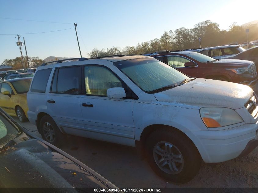 2HKYF18413H542665 2003 Honda Pilot Ex