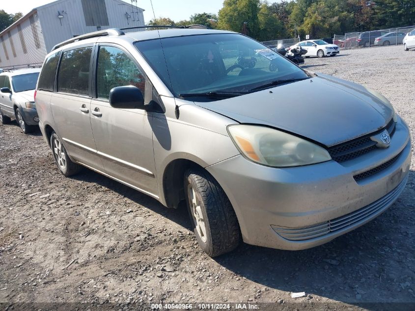 5TDZA23C15S288783 2005 Toyota Sienna Le