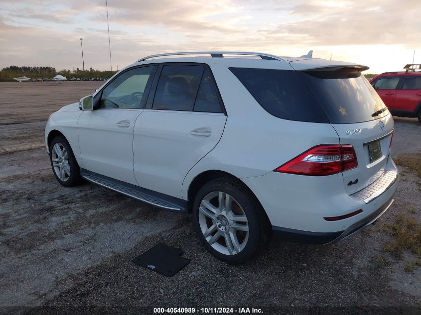 VIN 4JGDA5JB1FA474307 2015 MERCEDES-BENZ ML 350 no.3