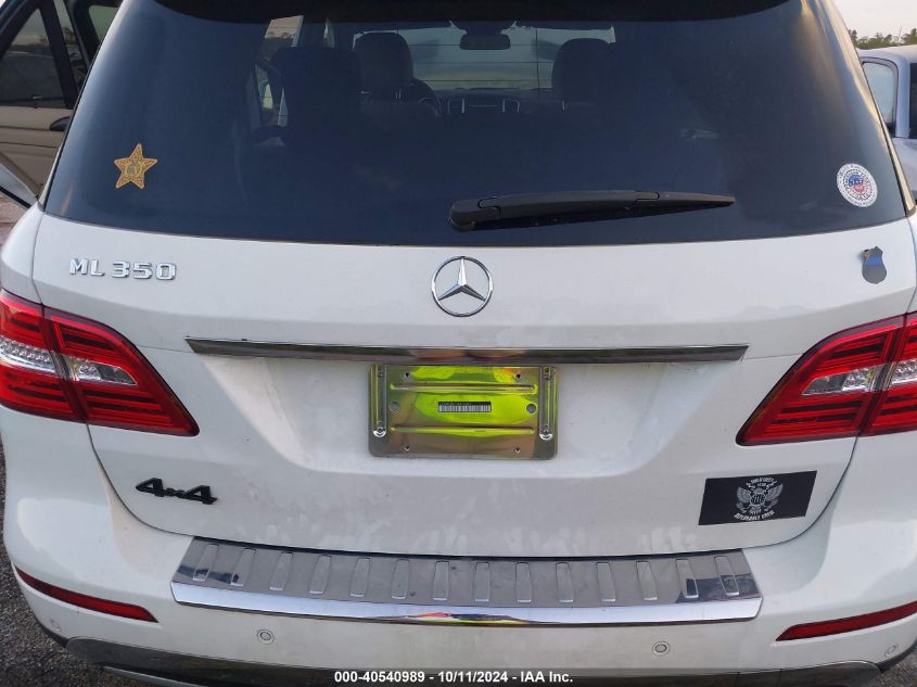 VIN 4JGDA5JB1FA474307 2015 MERCEDES-BENZ ML 350 no.6