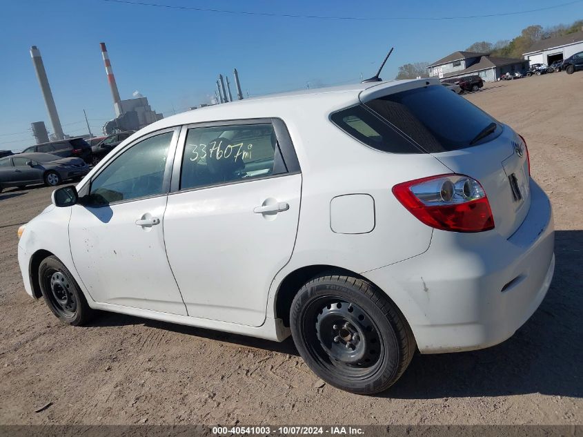 2012 Toyota Matrix S VIN: 2T1KE4EE2CC049913 Lot: 40541003