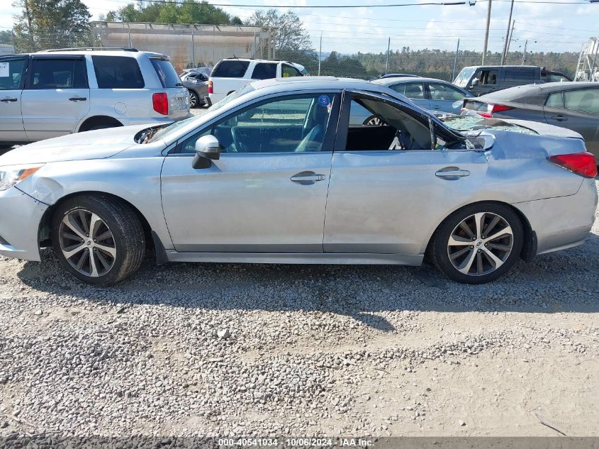 4S3BNBL60G3013376 2016 Subaru Legacy 2.5I Limited