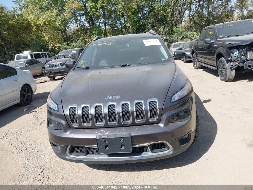 2015 Jeep Cherokee Limited VIN: 1C4PJMDS6FW673315 Lot: 40541042