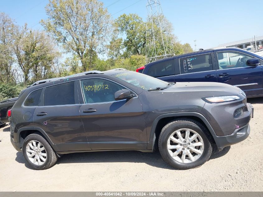 2015 Jeep Cherokee Limited VIN: 1C4PJMDS6FW673315 Lot: 40541042