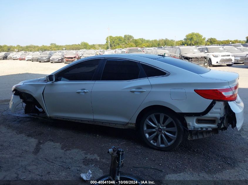 2017 Hyundai Azera Limited VIN: KMHFH4JG3HA588130 Lot: 40541046