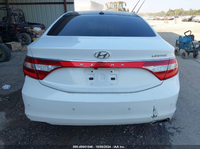 2017 Hyundai Azera Limited VIN: KMHFH4JG3HA588130 Lot: 40541046