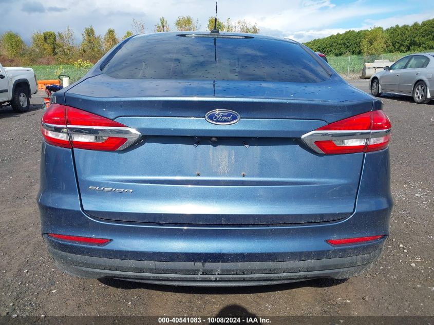 2019 Ford Fusion S VIN: 3FA6P0G79KR245008 Lot: 40541083