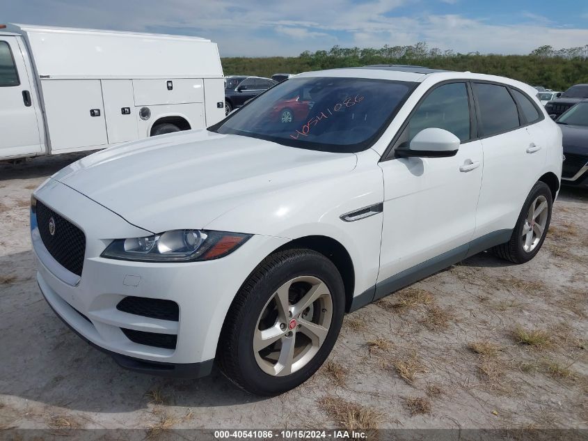 2018 Jaguar F-Pace 25T Premium VIN: SADCJ2FX7JA274452 Lot: 40541086